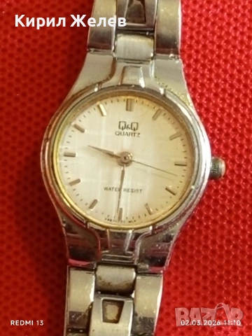 Елегантен дизайн дамски часовник Q/Q QUARTZ JAPAN MOVT много красив 53764