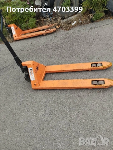 Палетна количка 2500кг, снимка 2 - Индустриална техника - 53035282