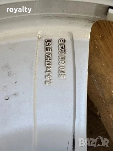 5х112 17 Джанти Seat Skoda Audi VW 5x112 Сеат Шкода Ауди Фолксваген, снимка 5 - Аксесоари и консумативи - 51718776
