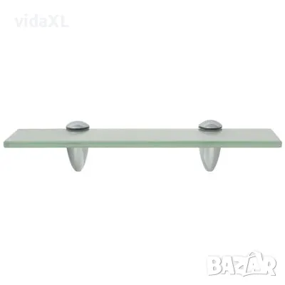 vidaXL Подвижен рафт, стъкло, 30 x 10 см, 8 мм(SKU:243770), снимка 2 - Други - 49358158