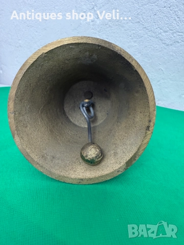 Училищен звънец №7617 , снимка 4 - Антикварни и старинни предмети - 52466628