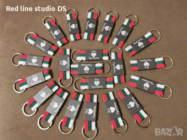 Гравирани ключодържатели с Ваш надпис, послание, дата.