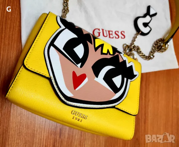 Дамска чанта Guess, снимка 1 - Чанти - 47036382