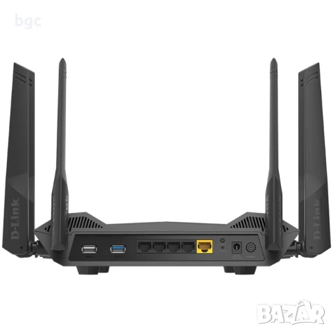 Безжичен рутер D-Link DIR-X5460, AX5400, Dual-band, Wi‑Fi 6, MU-MIMO & OFDMA, SmartBeam, SmartConnec, снимка 3 - Рутери - 50470198