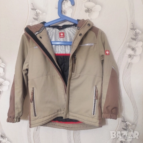 Детско дебело софтшел яке ENGELBERT STRAUSS motion Softshell размер 134-140, снимка 6 - Детски якета и елеци - 52554714
