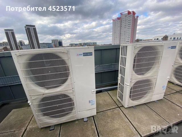 Климатик Mitsubishi Electric - модел PUMY‑P112YKM1 – външни тела, снимка 1