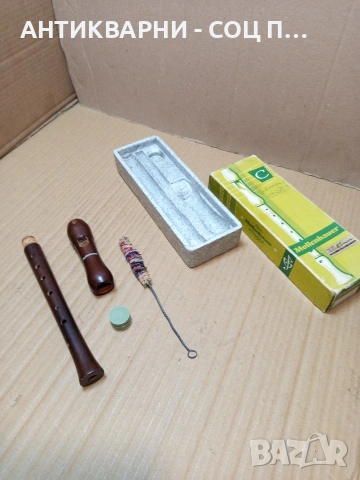 Стара Немска Музикална Флейта. НОМЕР 688., снимка 3 - Антикварни и старинни предмети - 53406931