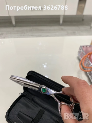 Професионални ножици , снимка 4 - Фризьорски принадлежности - 53296881