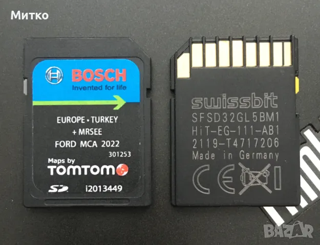 Ford MCA 2023гд V12 SD Card Russia Bulgaria Romania MREE Оригинална Нажигационна Сд Карта, снимка 1 - Аксесоари и консумативи - 27748687