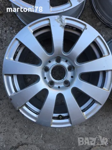 4 бр.оригинални алуминиеви джанти 16 цола, 5х112 за Мерцедес., снимка 2 - Гуми и джанти - 50254350