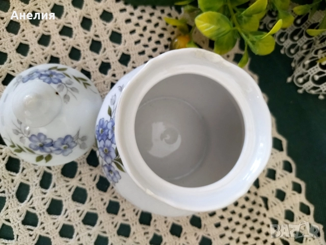Winterling Bavaria сини цветя комплект , снимка 9 - Чаши - 51787780
