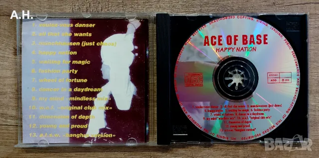 Ace Of Base – Happy Nation, снимка 3 - CD дискове - 48857882