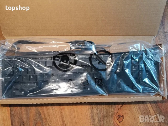НОВА клавиатура HP Wired Desktop 320K с усб ( hsa c001k ), снимка 2 - Клавиатури и мишки - 50494661