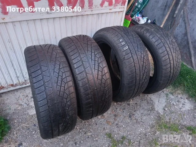 Зимни гуми 4 броя Пирели - 235/55/ R 17 - 6.5 мм грайфер 