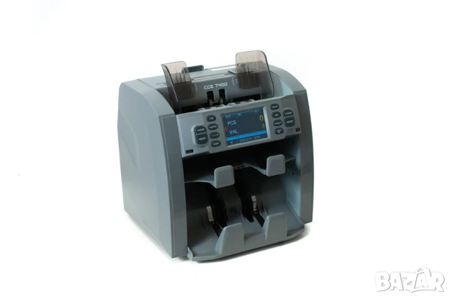 Професионална банкнотоброячна машина/детектор за банкноти CCE 7400, снимка 2 - Друга електроника - 53830617