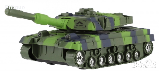 Радиоуправляем танк със звук и светлина, снимка 7 - Други - 52744951