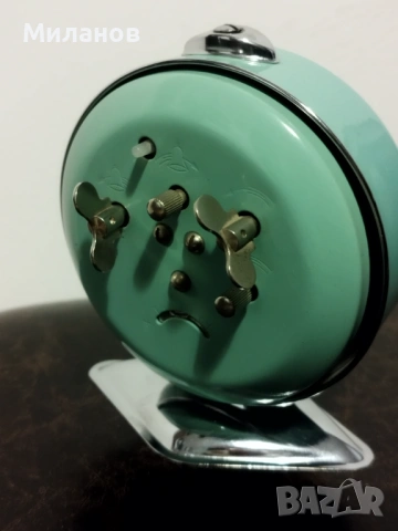 Стар анимиран будилник, настолен часовник, снимка 7 - Антикварни и старинни предмети - 53175946