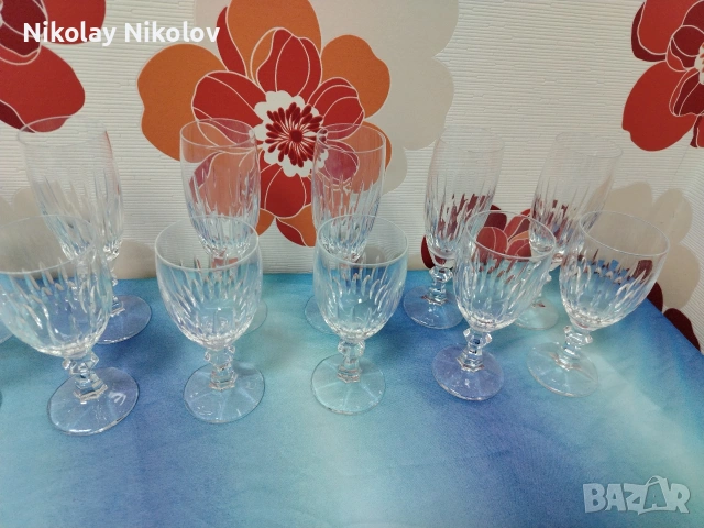 К-т кристални чаши НОВО, снимка 9 - Чаши - 53144669