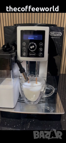 Delonghi Cappuccino ECAM 23.463.B - Перфектно състояние с 6 месеца гаранция! , снимка 3 - Кафемашини - 52576856