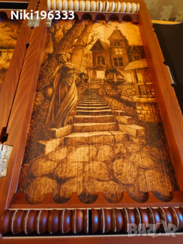 Нова ръчно изработена табла от масивно дърво (пирография), снимка 5 - Антикварни и старинни предмети - 53493359