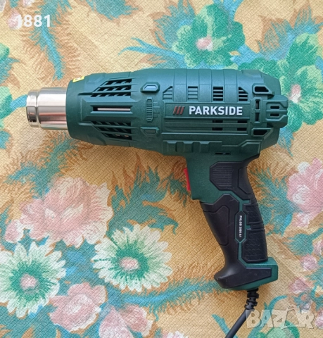 Пистолет за горещ въздух PARKSIDE 2000 W в комплект с 3 броя дюзи от благородна стомана. Нов., снимка 2 - Други инструменти - 51618878
