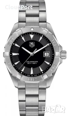 мъжки оригинален часовник, Tag Heurer Aquaracer Black Dial  WAY1110.BA0928, снимка 1 - Мъжки - 47605028