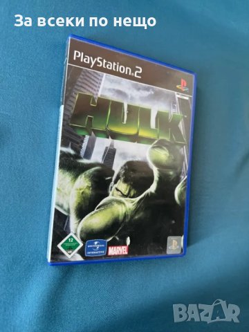 Hulk  , игра за playstation 2 ps2 плейстейшън 2, снимка 2 - Игри за PlayStation - 46885803