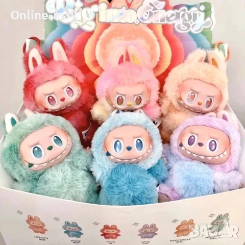 Музикално и светещо Лабубу Big into Energy Labubu, снимка 5 - Музикални играчки - 51236434