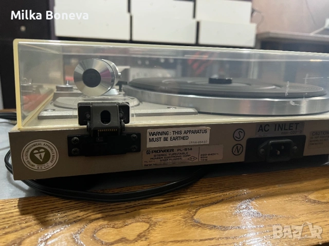 Pioneer PL 514, снимка 8 - Грамофони - 53702337