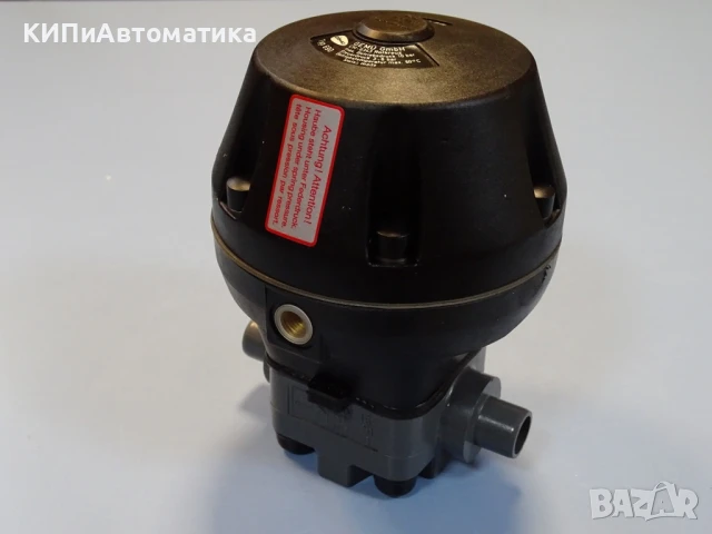 пневматичен мембранен вентил GEMU 690/15/D 0114-1 Plastic valve NW15 DA20, снимка 2 - Резервни части за машини - 51317817