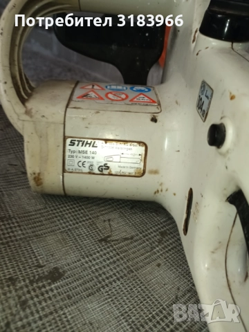 резачка Stihl електрическа. , снимка 2 - Градинска техника - 52654796