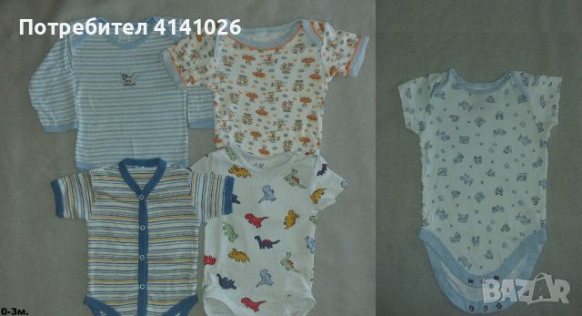 Бебешки бодита / бебешко боди / различни размери, снимка 2 - Бодита за бебе - 46383800