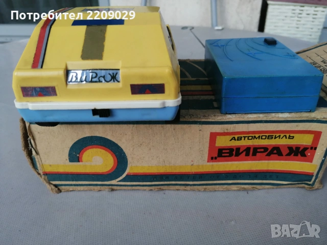 РЯДКА ВИНТИДЖ ИГРАЧКА, СССР, Спортна кола, Рали, Радиоуправляем модел., снимка 18 - Колекции - 54194219