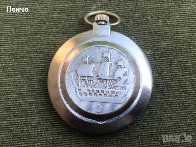 стар джобен "РАКЕТА" - MADE IN USSR, снимка 6 - Антикварни и старинни предмети - 50575543