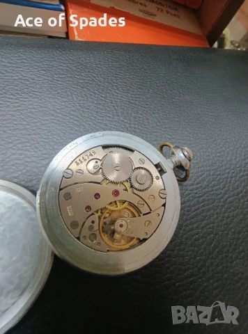 Джобен Часовник Молния Работещ Сделано в СССР , снимка 9 - Джобни - 53566625