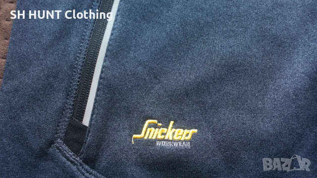 Snickers 8004 37,5 Work Fleece Jacket размер L работна горница W4-156, снимка 7 - Суичъри - 52075948