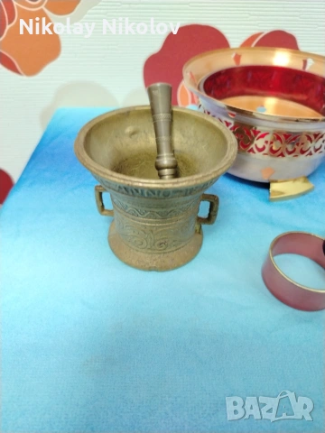 лот месингови предмети, снимка 9 - Антикварни и старинни предмети - 53144090