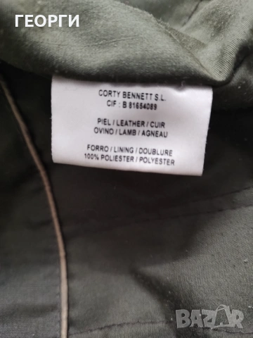 Испанско кожено яке Corty Bennett , снимка 3 - Якета - 53459579