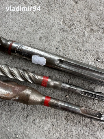 Свредла Hilti 16/25/28, снимка 2 - Други инструменти - 53219248