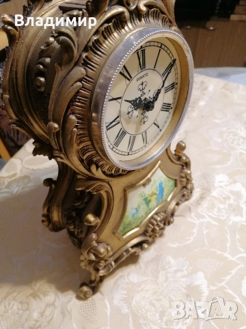 Часовник каминен /настолен/ ., снимка 2 - Антикварни и старинни предмети - 53249756