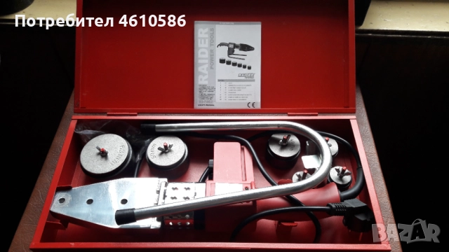 Поялник за полипропилен с 6 глави , снимка 2 - Куфари с инструменти - 51940446