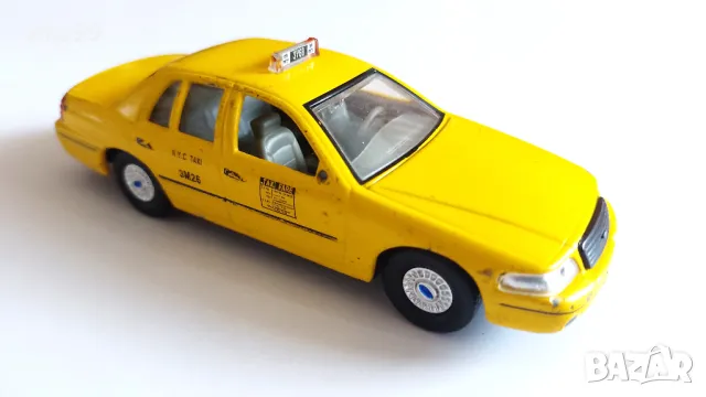 Amercom New York City Taxi Ford Crown Victoria 1992 - 1:43, снимка 6 - Колекции - 48620291