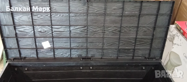 Градинска ракла 120×46×58 см – 300 л – НОВА – с дефект
, снимка 6 - Градински мебели, декорация  - 52772405