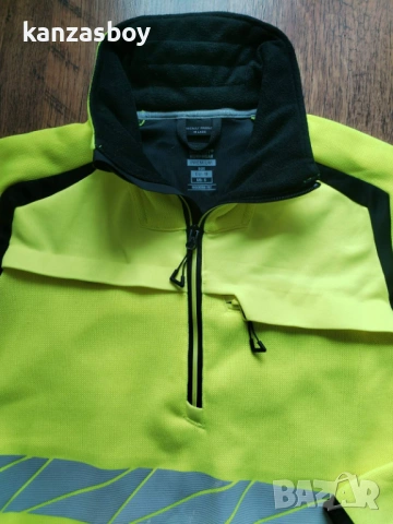 Mascot Accelerate Safe Knitted Jumper With Half Zip - мъжко работно горнище НОВО БЕЗ ЕТИКЕТИ М, снимка 5 - Спортни дрехи, екипи - 53248926