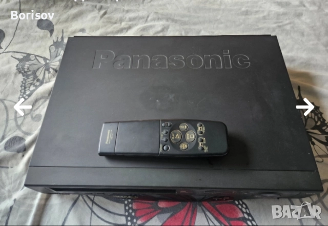 VCR Panasonic 4 глав, снимка 4 - Плейъри, домашно кино, прожектори - 51975051