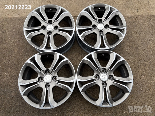 4 броя алуминиеви джанти за Peugeot 208,2008 16