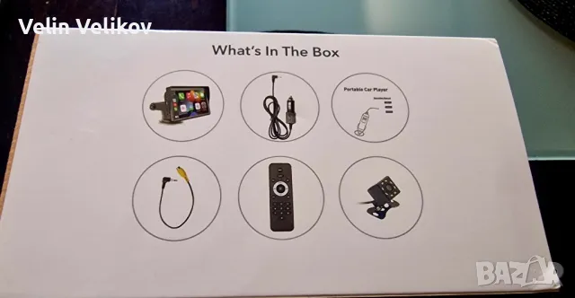 Мултимедиен плейър Carplay car за Android/Ios, екран 7 инча, Android Auto, Apple Carplay, Bluethoot, снимка 4 - Аксесоари и консумативи - 50209061