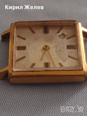 Стар ръчен часовник SLAWA 21 JEWELS MADE IN USSR с позлата за КОЛЕКЦИОНЕРИ 46102, снимка 8 - Антикварни и старинни предмети - 46079205