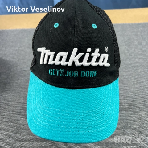 НОВА Makita Trucker Cap Шапка с Козирка Оригинална One Size
