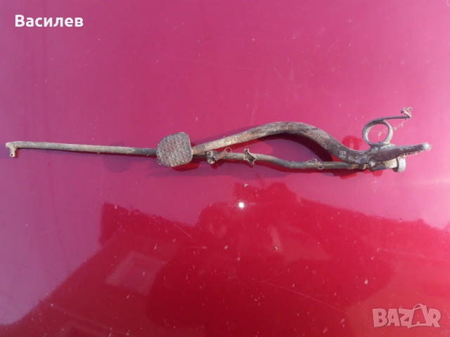 Simson kr 50. Крачна спирачка.